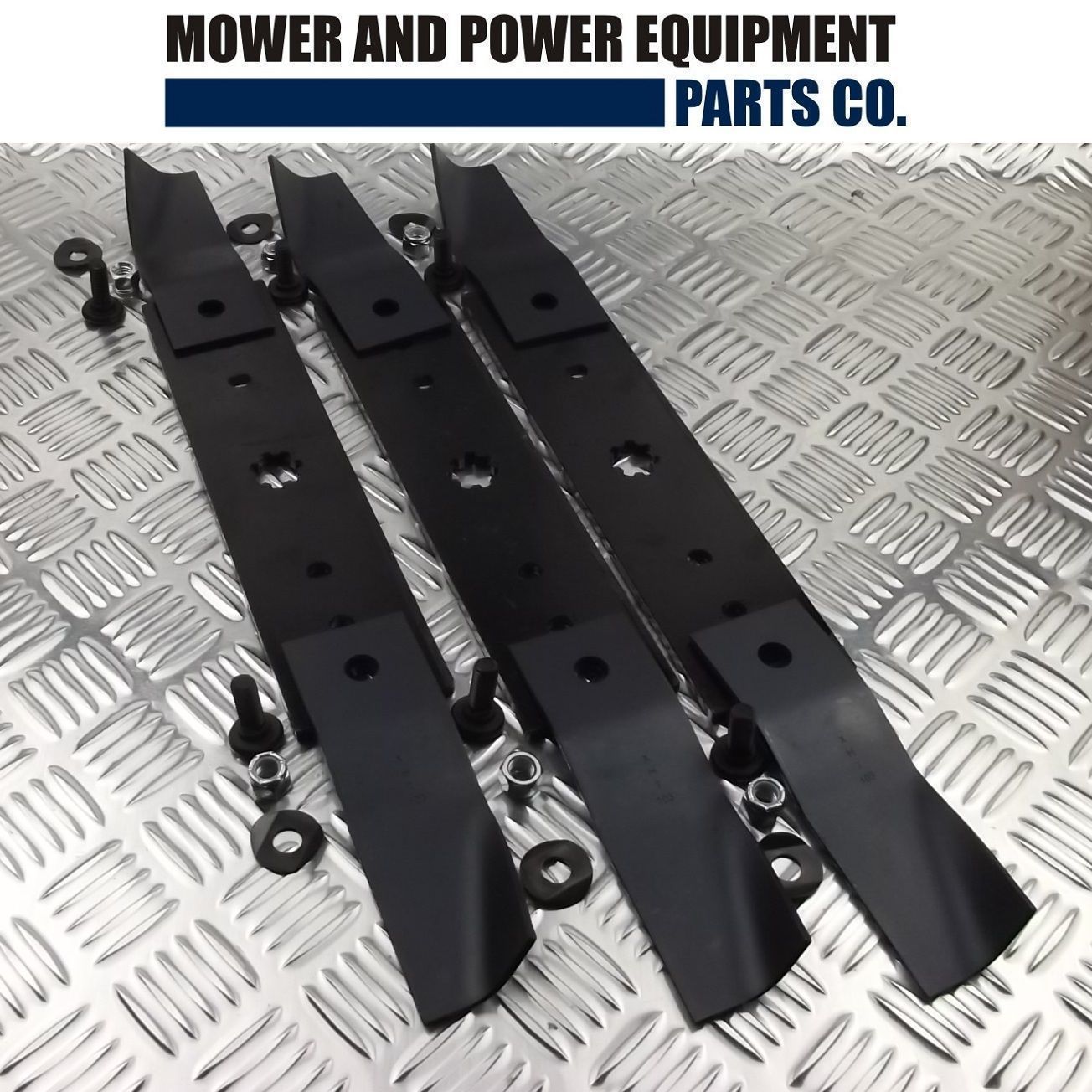 SWING BACK BLADE CONVERSION KIT FOR 48" CUT JOHN DEERE MOWERS 7 POINT STAR