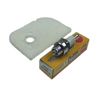 Spark Plug &amp; Air Filter Kit fits Selected Stihl Models 009 010 011 1120 120 1600