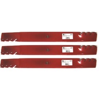 3x Gator Mulcher Bar Blades for 72&quot; Cut Toro Rear Discharge Models 52-0250