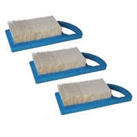 3x Air Filters for Briggs &amp; Stratton Motors 697152 613022 698413 797007