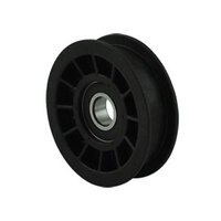 Universal Multi-Fit Nylon Flat Idler Pulley for Various Applications 89mm