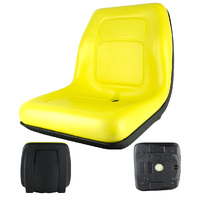Multi-Fit Seat for John Deere Ride on lawn Mower Yellow AM129969 AM121752