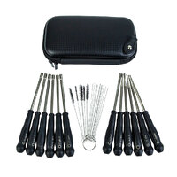 Carburettor Tuning Tool Set Suits Small engines 12 PCS + Cleaning Tool Protective Carry Case