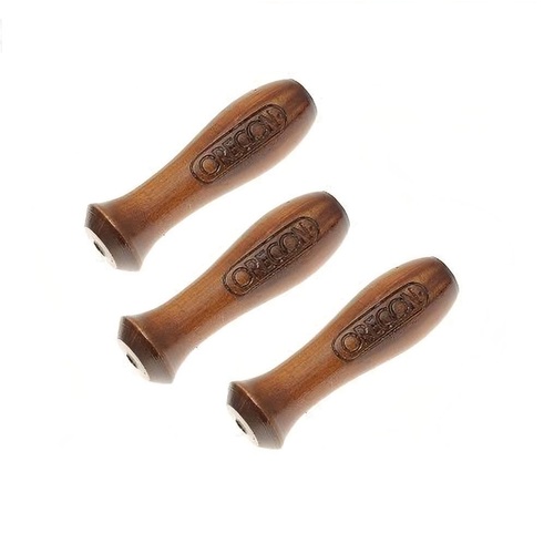 3 X OREGON HICKORY CHAINSAW FILE HANDLES
