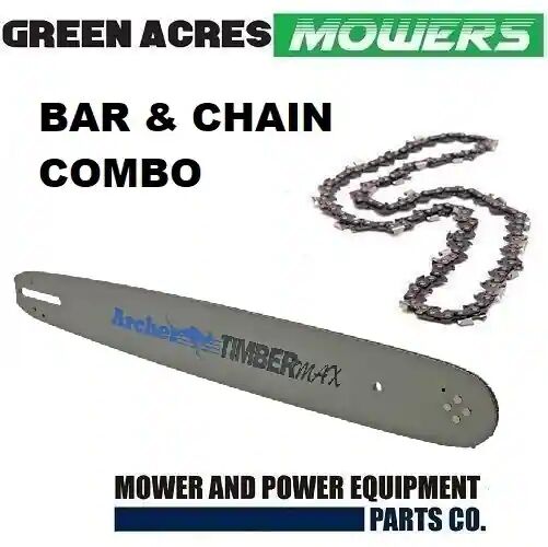 Archer Chainsaw Chain 2-Pack - Fits Stihl MS250, 025 - 16" .325 .063 62DL