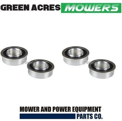 Front Wheel Bearings Front Wheel Bearing Kit For John Deere Riding Mowers | Compatible With M123811, AM127304, M143338, 9040H | Includes Bearings, Spacers & Caps Riding Mower Wheel Bearings