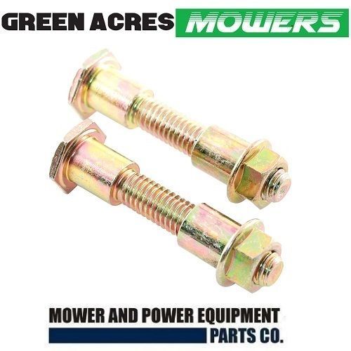 2 X LAWN & RIDE ON MOWER AXLE BOLTS TO FIT 1/2" ID WHEELS
