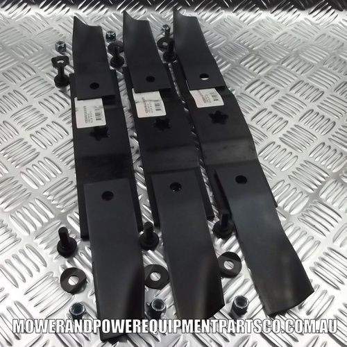 HUSQVARNA SWING BACK BLADE CONVERSION KIT FOR 54 INCH CUT RIDE ON MOWERS