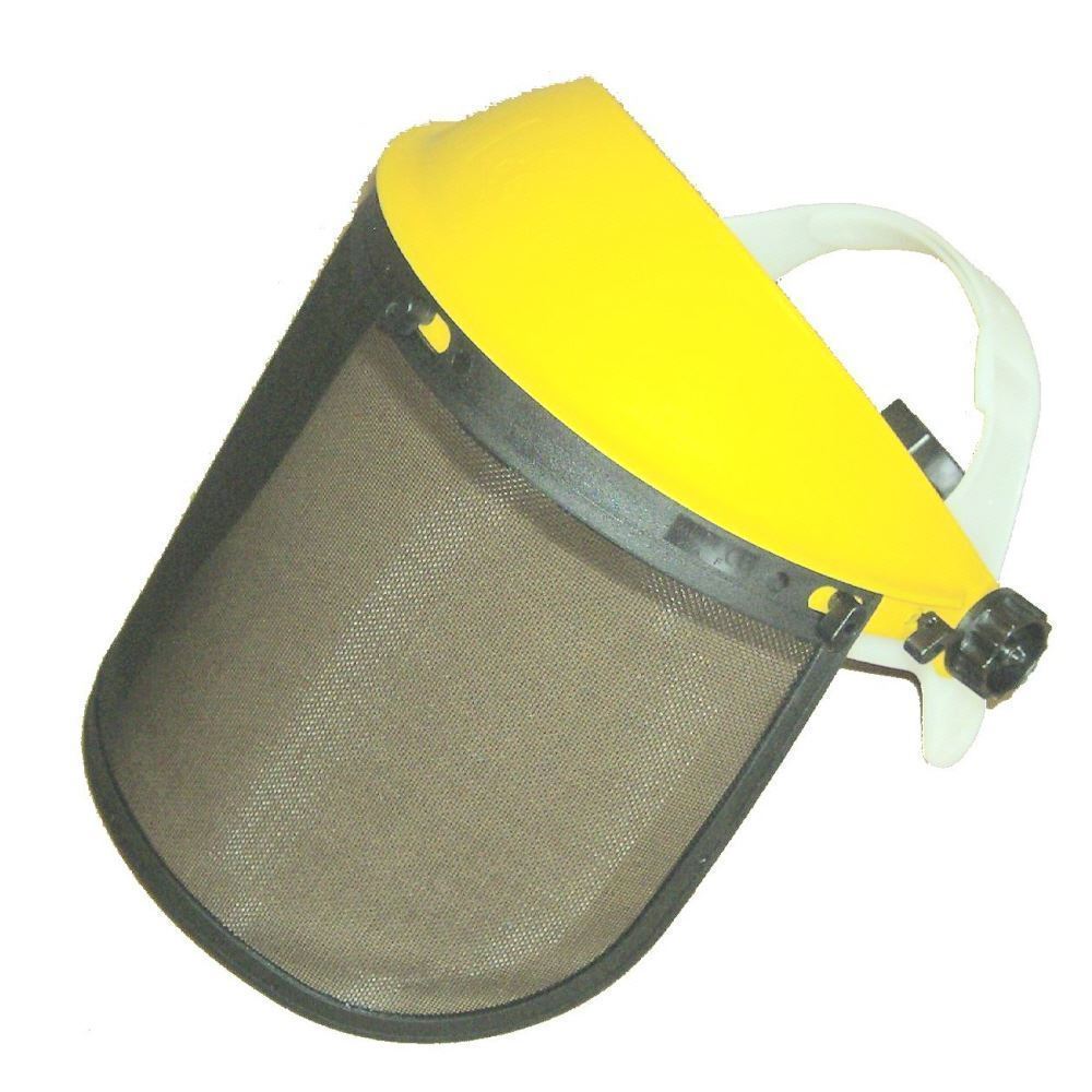 CHAINSAW AND TRIMMER SAFETY VISOR FACE SHEILD MESH SHEILD