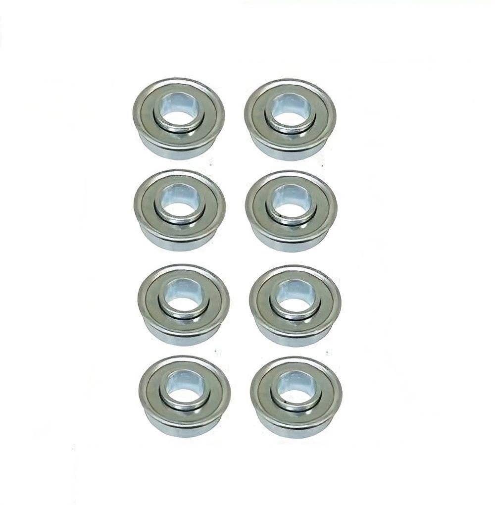 8 X LAWNMOWER UNIVERSAL 1/2" METAL WHEEL BEARINGS FOR HONDA ROVER MASPORT