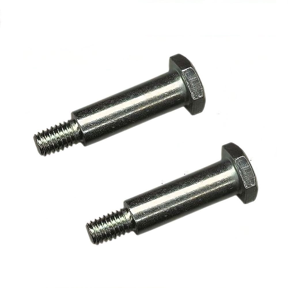 2x Axle Bolts fits Most Lawnmower & Selected Ride on Mower Deck Wheels