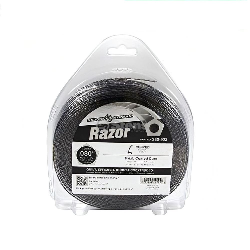 Stens Silver Streak Razor Line Cord Whipper Snipper 295ft 90m of 2.00mm