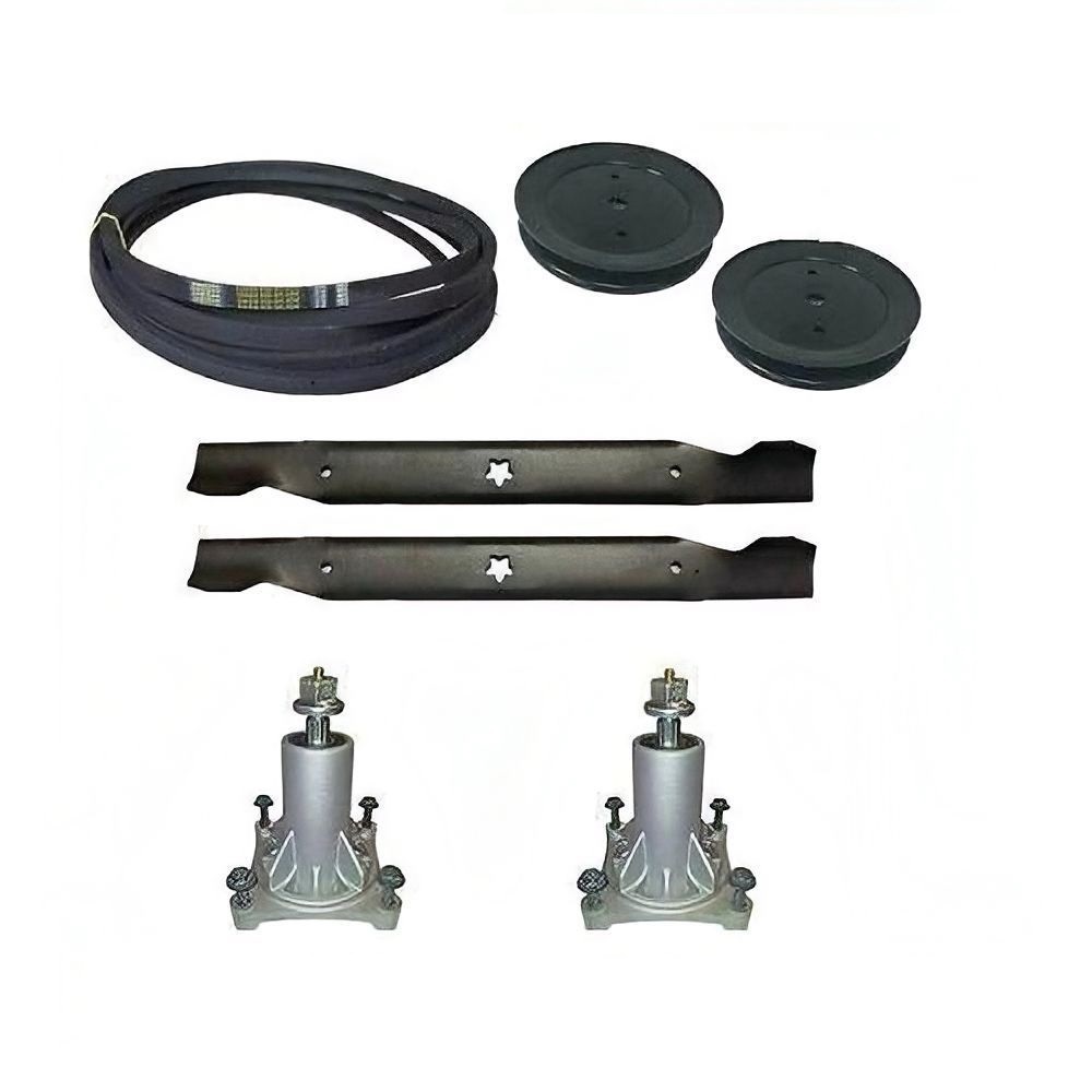 Deck Rebuild Kit For Selected 42 Husqvarna Craftsman Spindles Belt