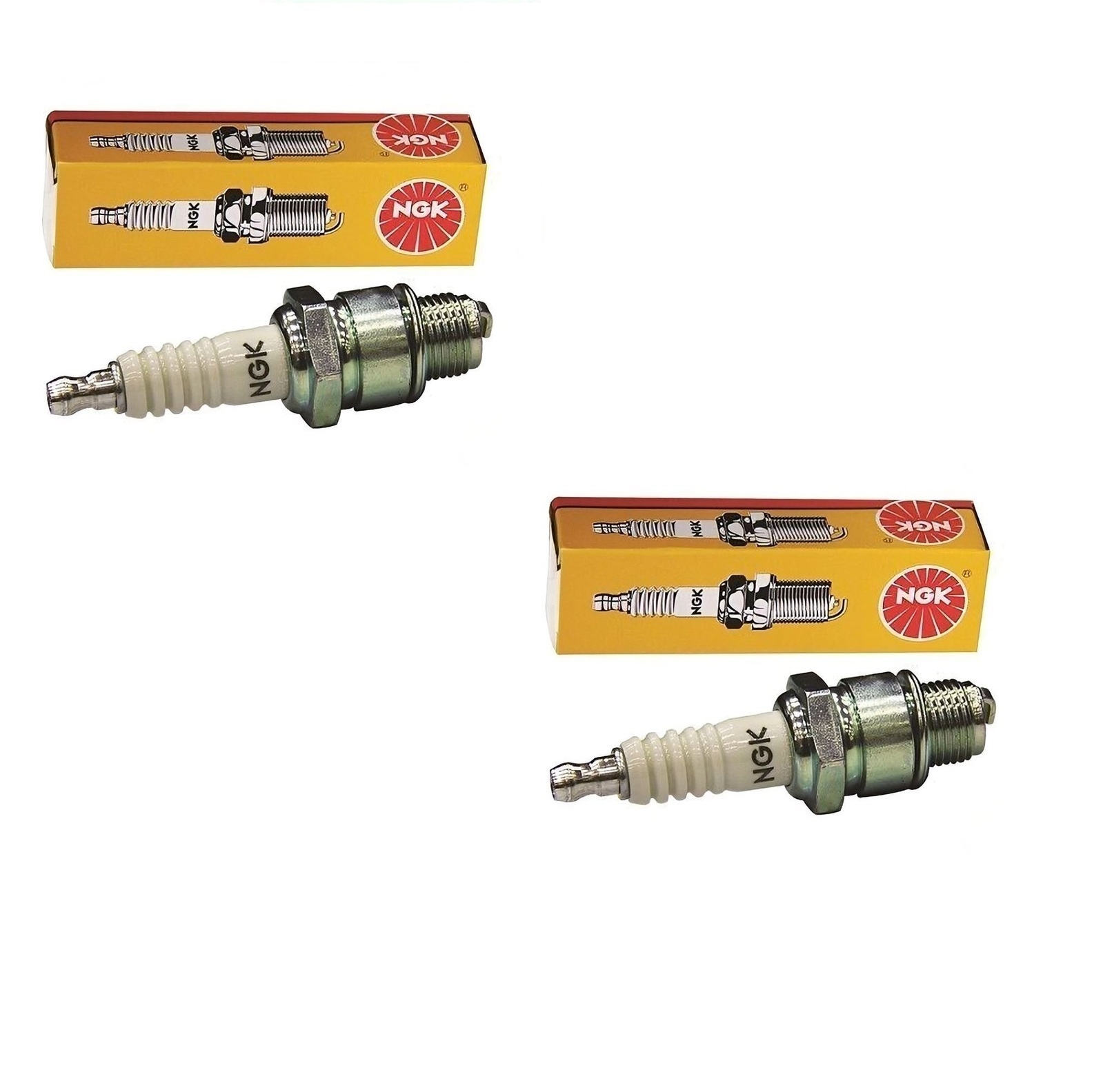 2 NGK BKR5E Spark Plug for Kohler Motors Replaces RC12YC Mower & Power Equipment