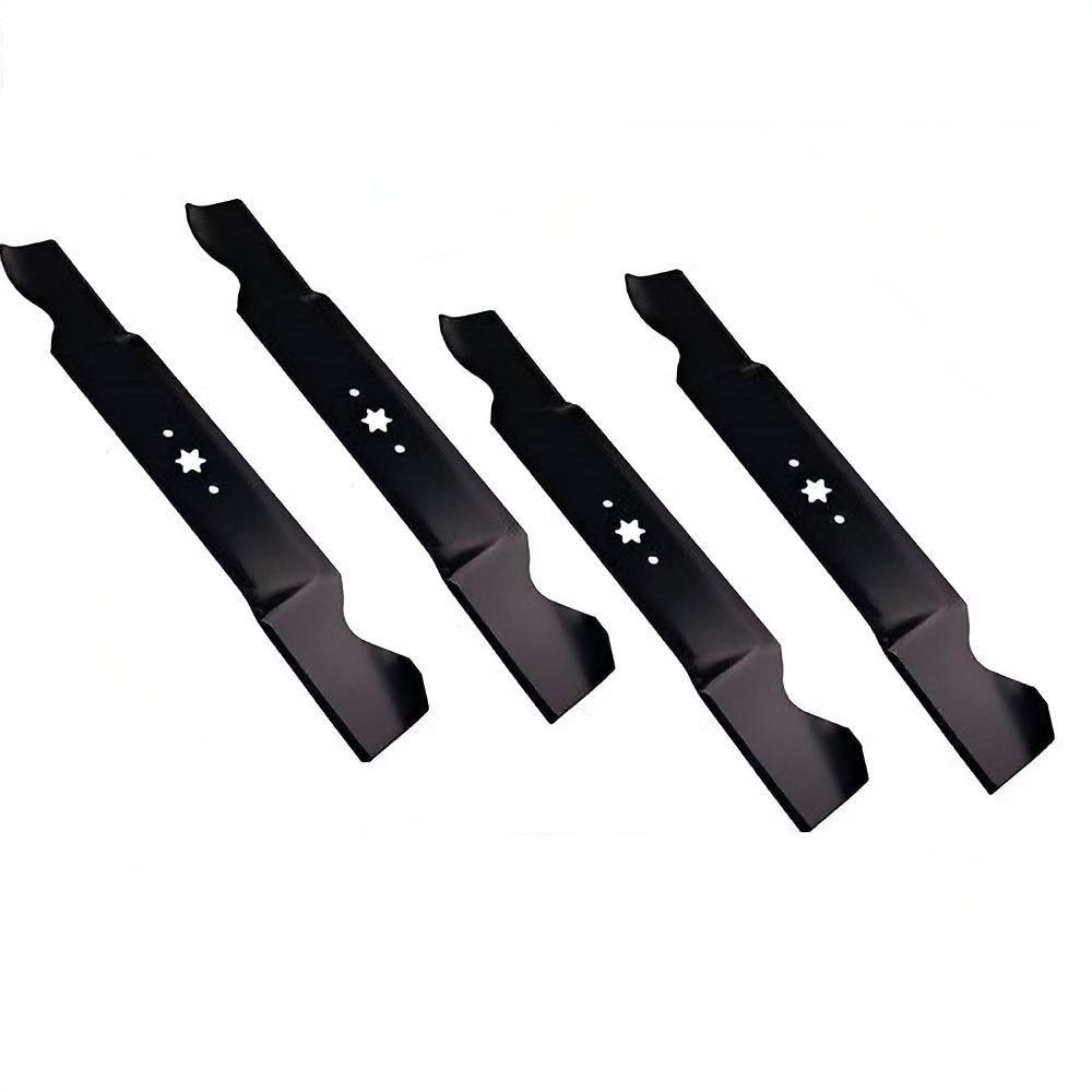 2 Set of 42" Blades for MTD Mowers 6 Point Star 4 Blades 942-0647 742-04126