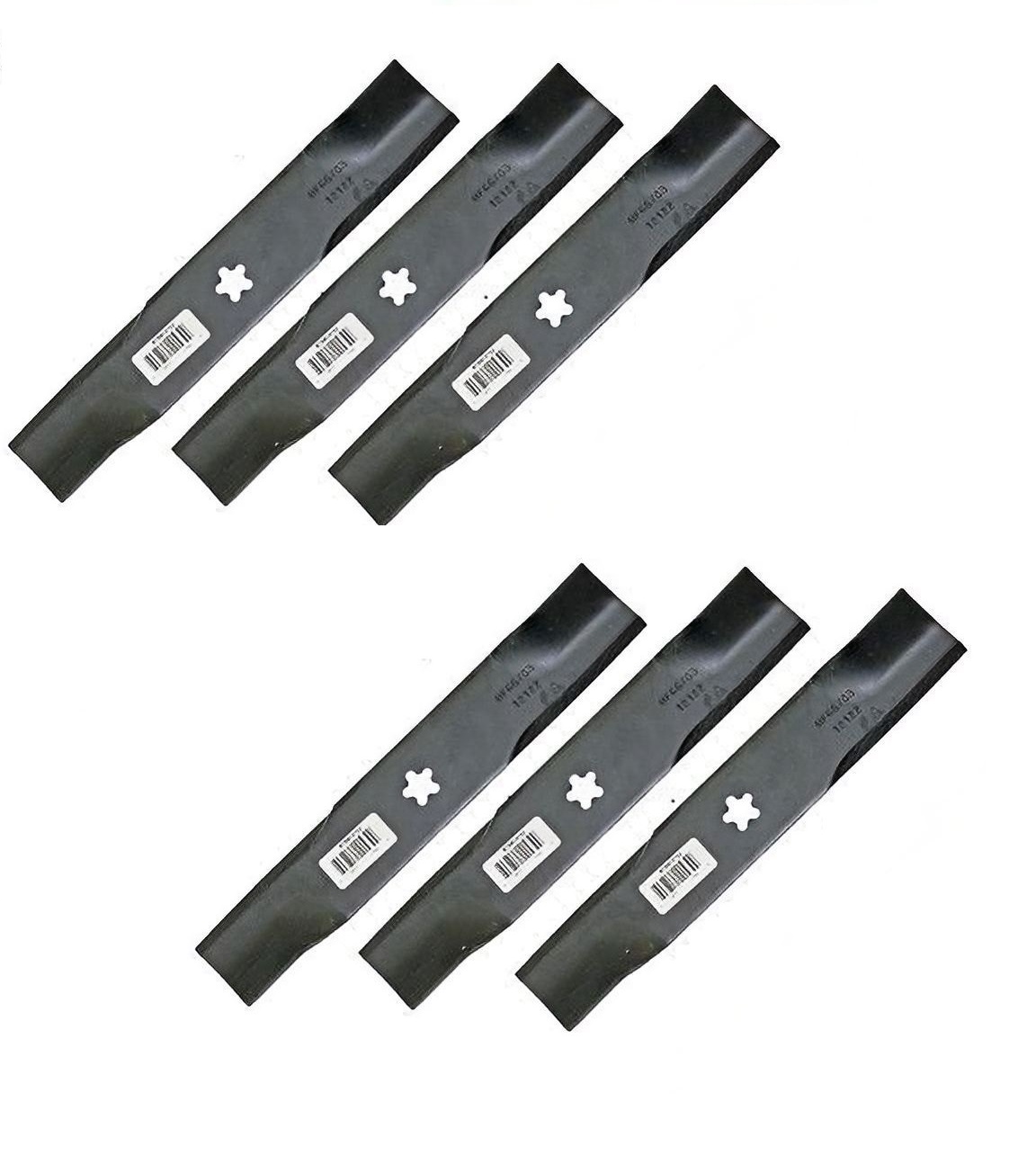 6x Blades fits 42" Cut Husqvarna EZ4216 EZ4217 YTH2242TDRF 539 11 20 78