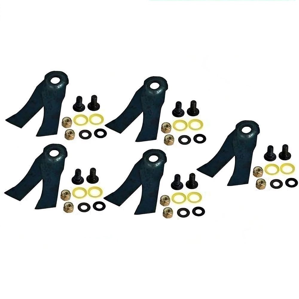 10x Blades & Bolts for Victa Side Discharge Uitility Mowers CA09351S CAO9277S