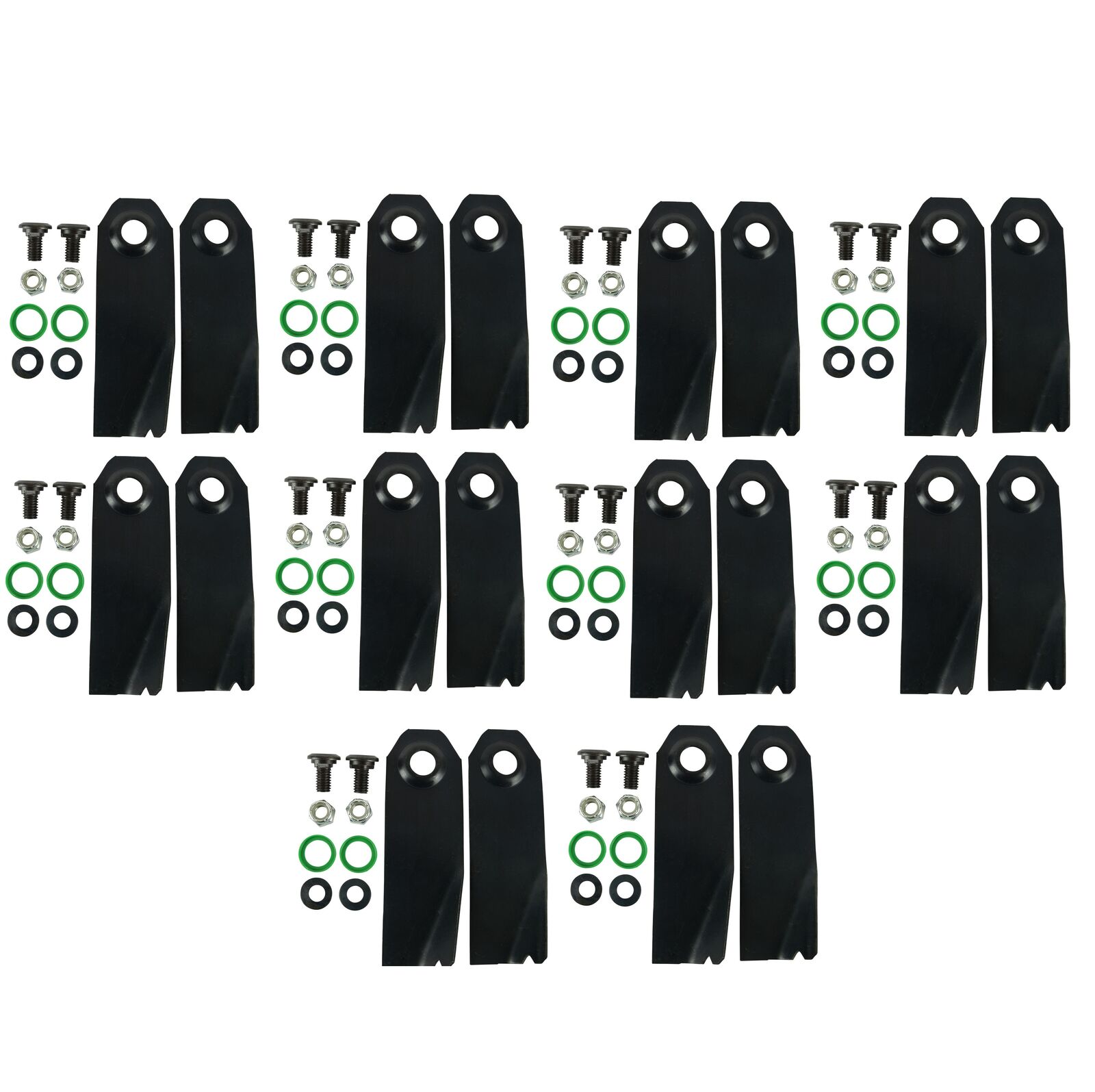 Australian Made 20x Blades & Bolts fits 19" 20" Cut Victa Mowers CA09393S