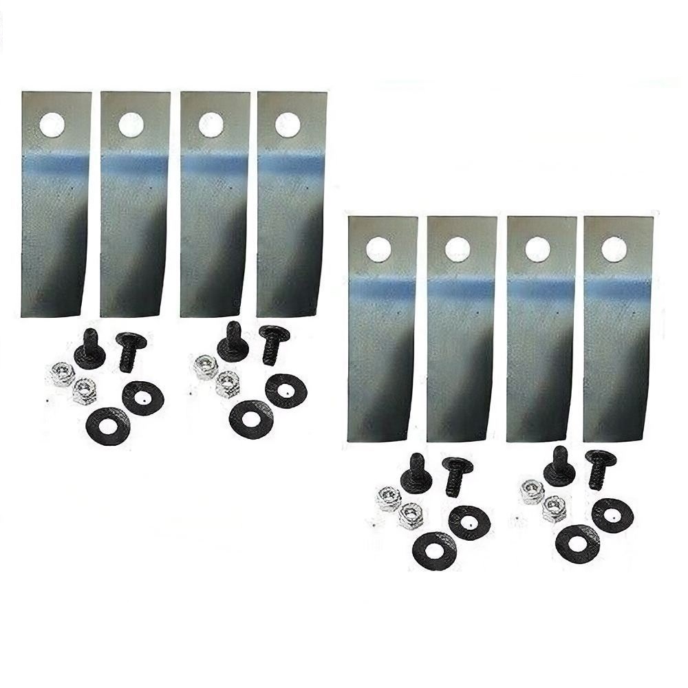 8x Blades & Bolts for 21" Honda Rear Catcher Lawn Mowers HRU217 HRU216
