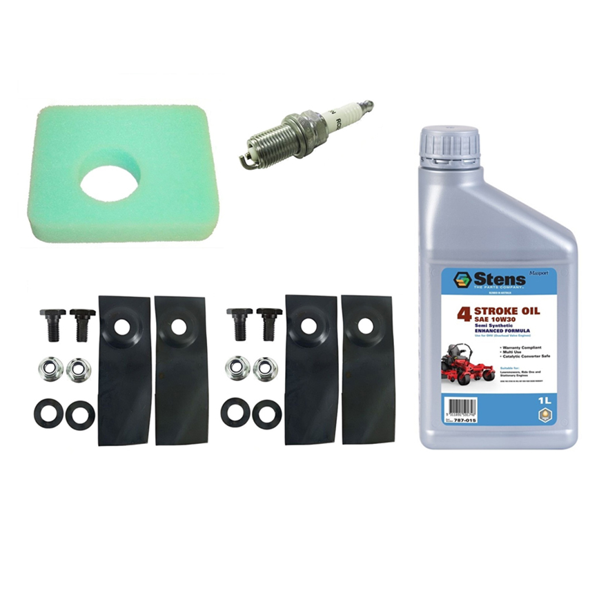 19" Masport Service kit Air Filter & Spark Plug fits Briggs & Stratton Motors 783529 783310