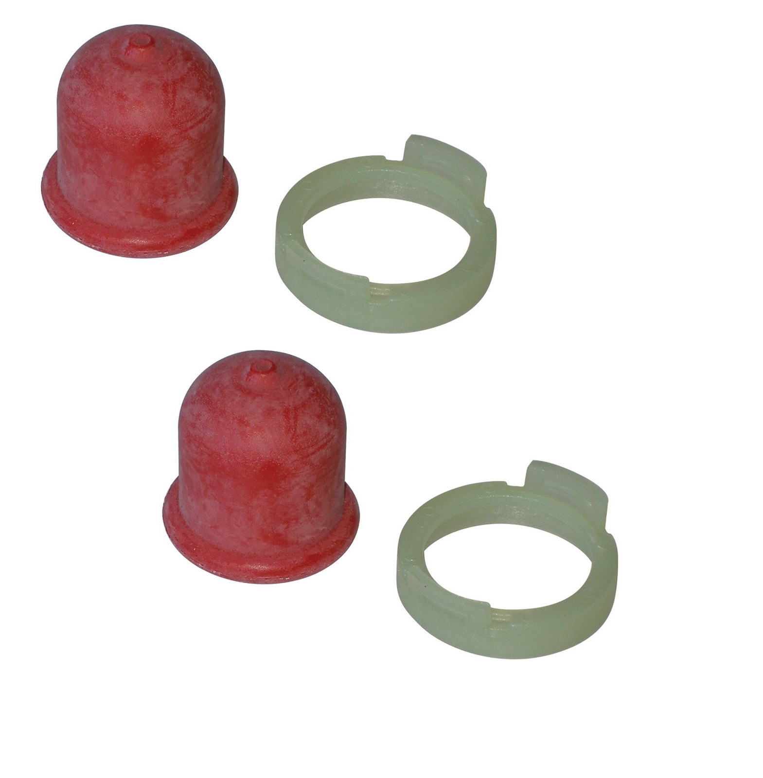 2x Primer Bulbs & Retainers for Briggs and Stratton Quantum Motors 496115 694395
