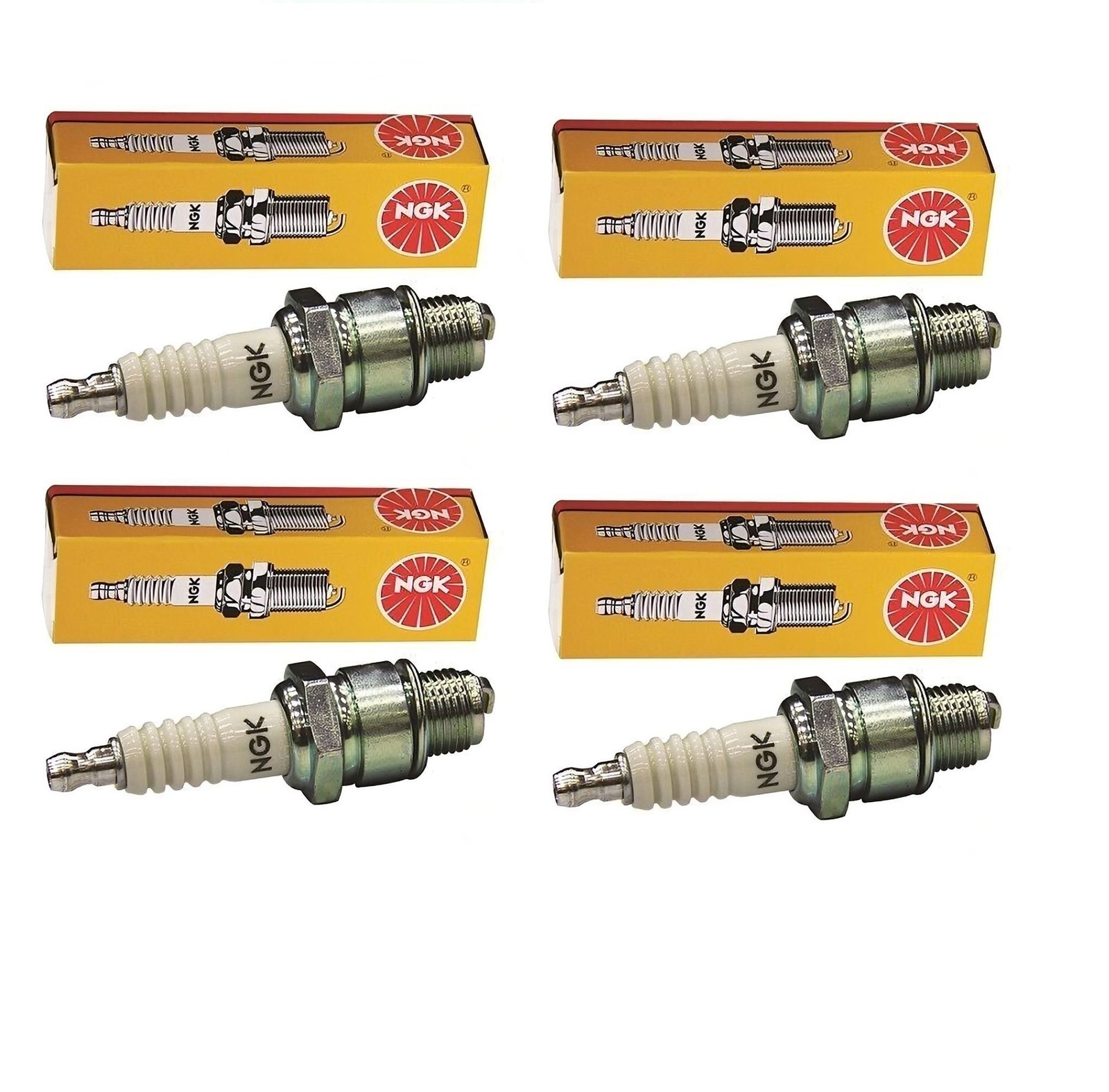 4 X Lawnmower NGK CMR6A Spark Plug for Husqvarna Trimmers