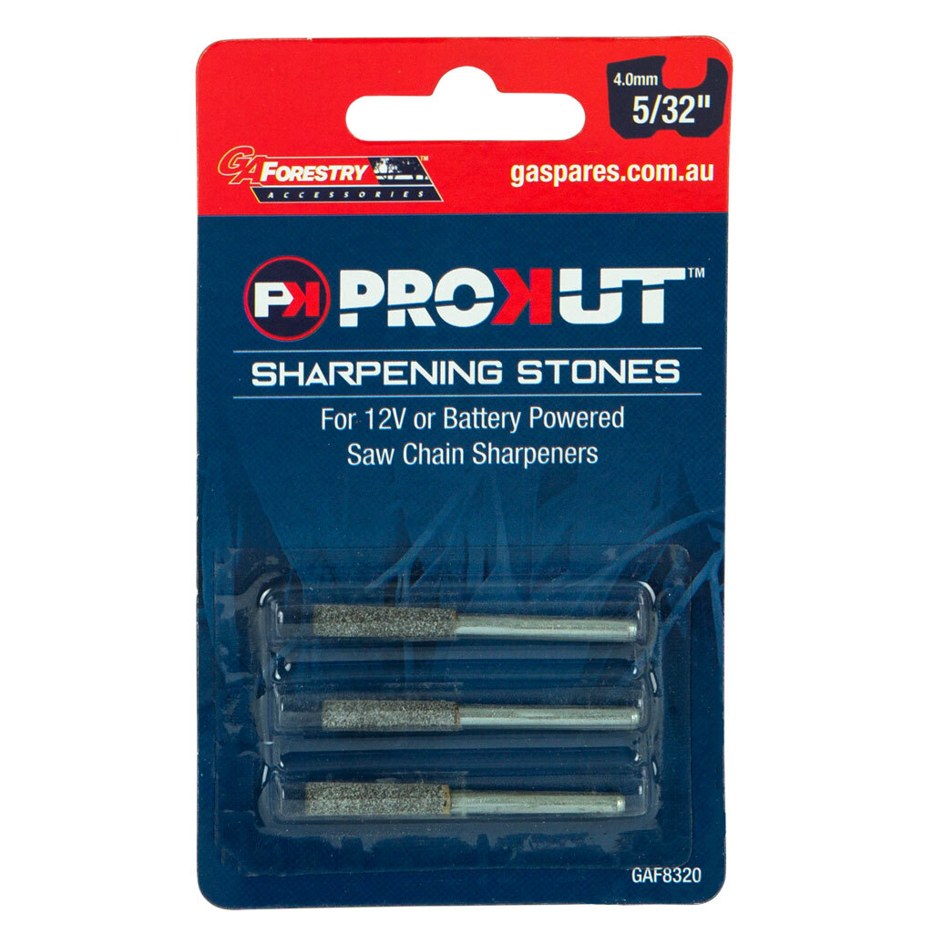 Genuine Prokut Smooth Shank Grinding Stones for 12V Chainsaw Grinder GAF8314