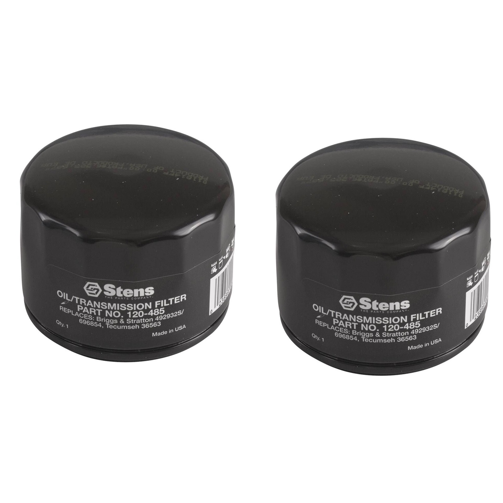 2x Stens Oil Filters fits Briggs & Stratton Vanguard Intek Motors 492932S 696854