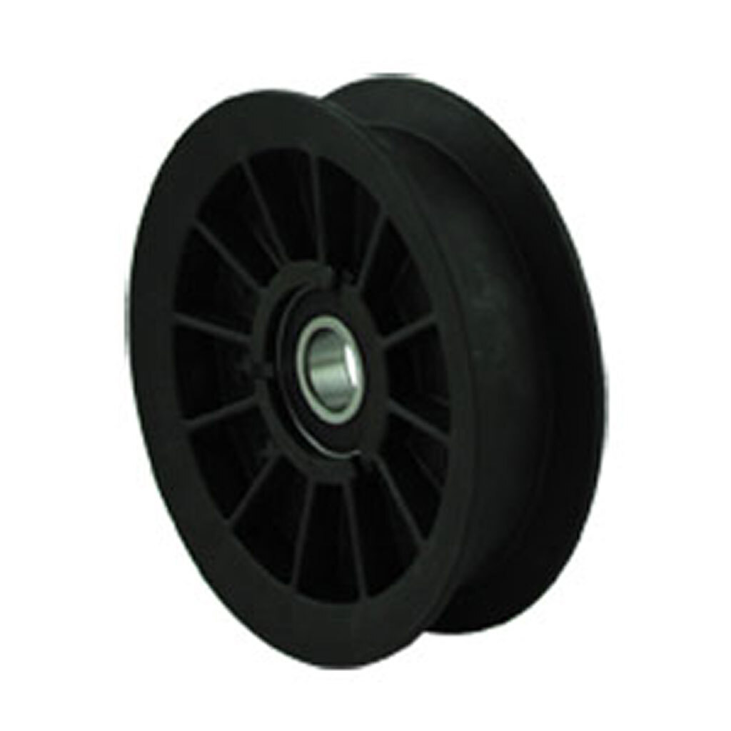 Universal Multi-Fit Nylon Flat Idler Pulley for Various Applications 121mm