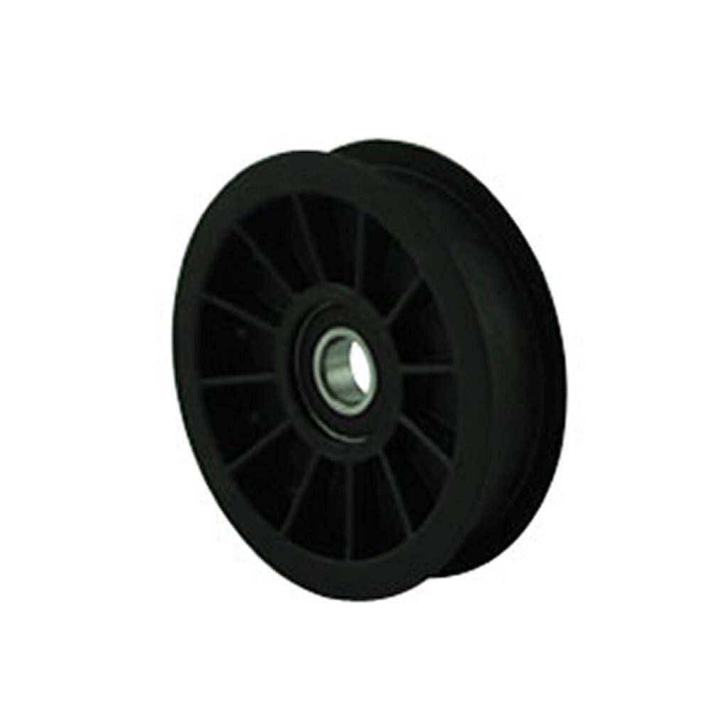 Universal Multi-Fit Nylon Flat Idler Pulley for Various Applications 118mm