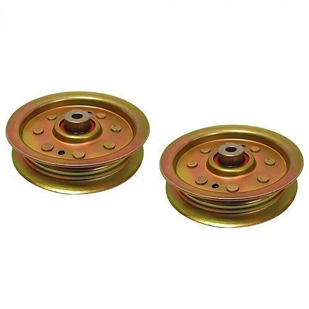 2x Flat Idler Pulley fits 42 44" Husqvarna Mowers 532 13 14-94 173438