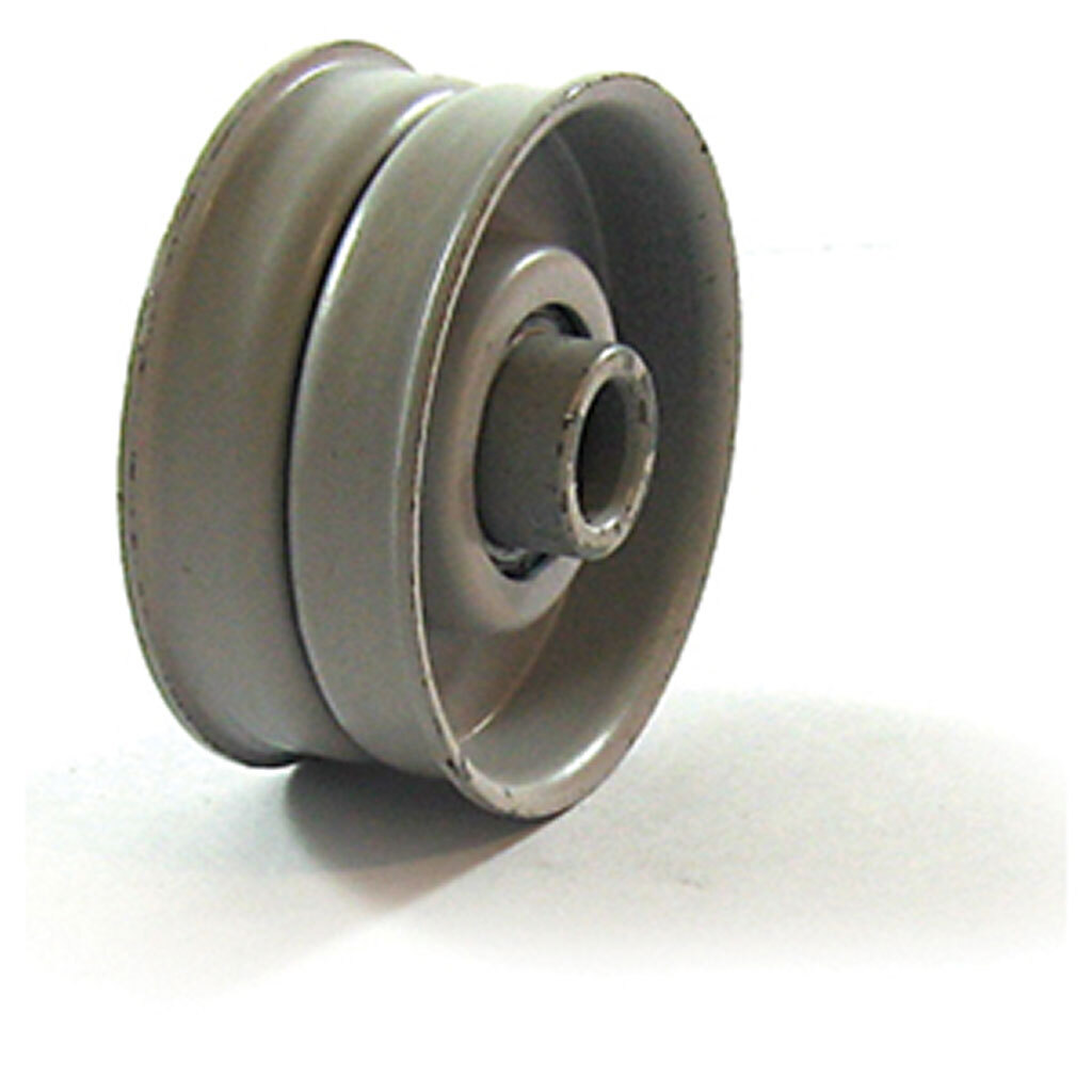 Steel Flat Idler Pulley w/ Flange for Selected Bolens Gilson Models 10948 118414
