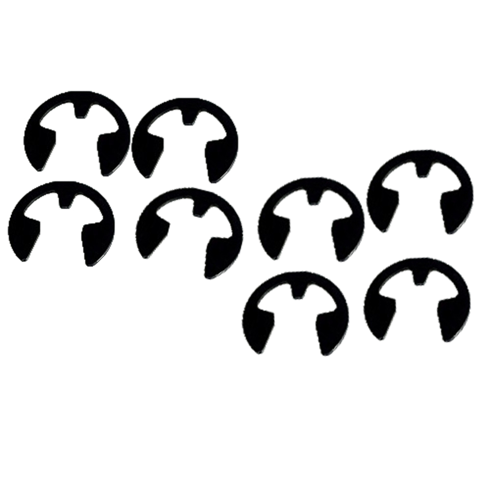 2 Sets of 4 Lawnmower E Clip Wheel Retainer suits Victa Mowers CH80159B