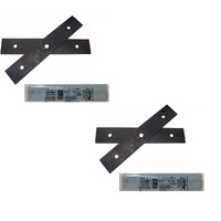 2x Genuine Atom Edger Blade Sets Red and Green Petrol edgers 43105 43089