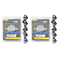 2x Genuine Archer Chainsaw Chain Loop 78DL 325 .050 Semi Chisel