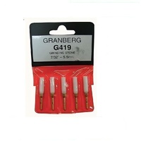 Granberg Chainsaw Sharpener Stones Treaded 7/32&quot; for 3/8 Chain