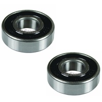 2x Bearings for Victa Tilt-A-Cut Edger as Spindle 40mm OD 17mm ID ME63217A