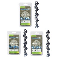 3x Genuine Archer Chainsaw Chain Loop 55DL 3/8 LP .050 Semi Chisel fits Stihl