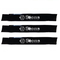 3x Mulching Blades fits 54&quot; Cut Husqvarna Ride on Mowers 532 18 72-55 187255