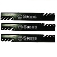 TOOTHED MULCHING BLADE SET FOR 48 INCH BOB CAT MOWERS  112111-01