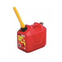 5 Litre Plastic Fuel Can w/ Flexible Pouring Spout &amp; Separate Breather Cap