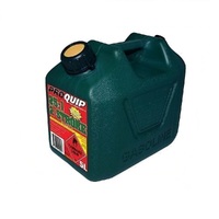 Green Container for 2 Stroke 5 Litre Plastic Fuel Can for 25:1 Fuel Ratio