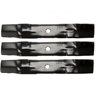 RIDE ON MOWER BLADE SET FOR SELECTED 48" JOHN DEERE 7 POINT STAR GX21784 GY20852