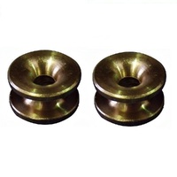 2x Brass Eyelets fits Line Trimmer Brushcutter Heads 16mm X 10mm