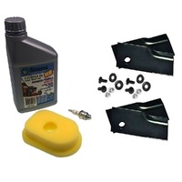 BLADES & SERVICE KIT FOR LATE MODEL ROVER LAWN MOWERS WITH 3.5 TO 4. HP 272235S 