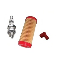 AIR FILTER  SPARK PLUG & COVER FITS SELECTED VICTA 2 STROKE MOWERS SHORT FILTER