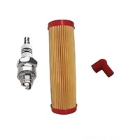 Air Filter Spark Plug &amp; Cover Fits Most Victa 2 Stroke 160cc Mowers