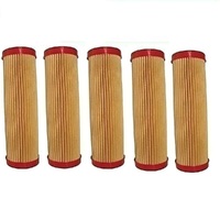 5 Pack of Long Air Filter fits Victa Lawnmower 1 1/2&quot; OD AFO7282