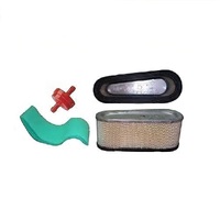 Air &amp; Fuel Filter Kit for Briggs and Stratton Vertical Engines Intek Motors
