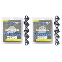 2x Genuine Archer Chainsaw Chain Loop 67DL 325 .063 Semi Chisel